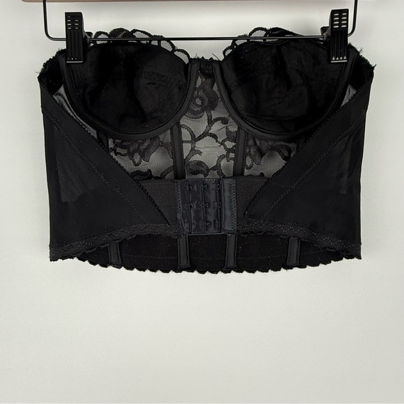 ValMont Black Lace Corset Bustier – 34B – Excellent Condition - Picture 3 of 6